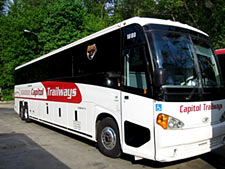 55 passenger Prevost and MCI Coaches